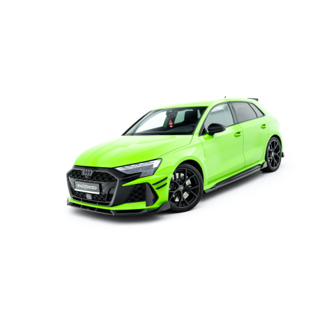 Splitters Set V.2 Audi RS3 Sportback 8Y Facelift (Cod. M-AU-RS3-8YF-SB-SET2)