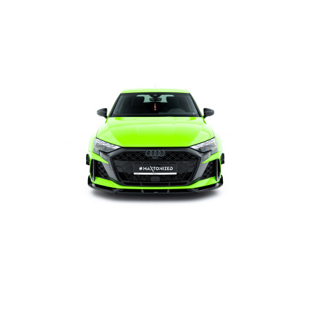 Splitters Set V.2 Audi RS3 Sportback 8Y Facelift (Cod. M-AU-RS3-8YF-SB-SET2)