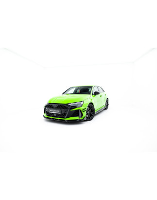 Splitters Set V.2 Audi RS3 Sportback 8Y Facelift (Cod. M-AU-RS3-8YF-SB-SET2)