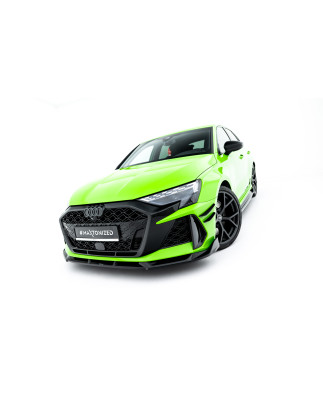Splitters Set V.2 Audi RS3 Sportback 8Y Facelift (Cod. M-AU-RS3-8YF-SB-SET2)