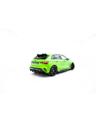 Splitters Set V.2 Audi RS3 Sportback 8Y Facelift (Cod. M-AU-RS3-8YF-SB-SET2)