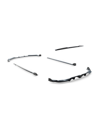 Splitters Set V.2 Audi RS3 Sportback 8Y Facelift (Cod. M-AU-RS3-8YF-SB-SET2)