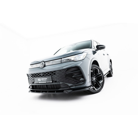 SPLITTER ANTERIORE V.1 Volkswagen Tiguan R-Line Mk3  (Cod. M-VW-TI-3-RLINE-FD1G)