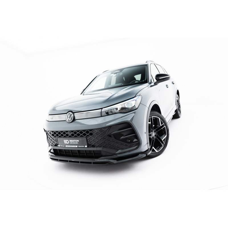SPLITTER ANTERIORE V.2 Volkswagen Tiguan R-Line Mk3  (Cod. M-VW-TI-3-RLINE-FD2G+FD2RG)