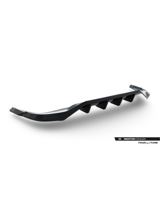 Splitter posteriore (con barre verticali) Volkswagen Tiguan R-Line Mk3  (Cod. M-VW-TI-3-RLINE-RD1G+R