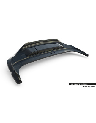 Splitter posteriore (con barre verticali) Volkswagen Tiguan R-Line Mk3  (Cod. M-VW-TI-3-RLINE-RD1G+R