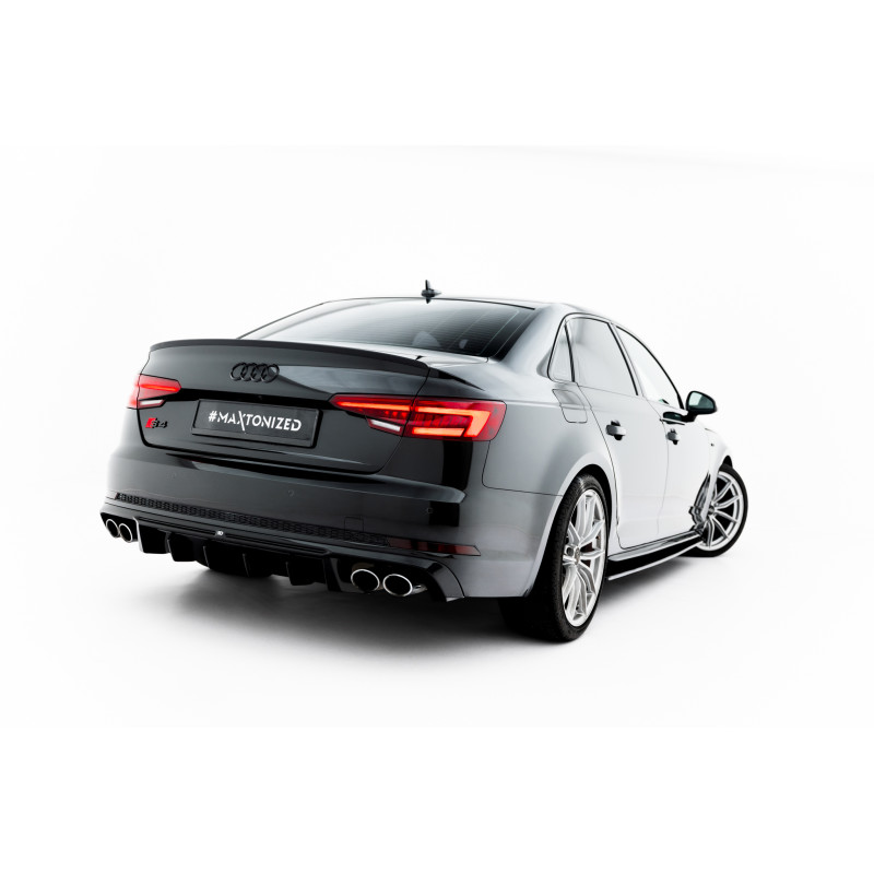 Sottoparaurti posteriore Audi S4 berlina / Avant B9 (Cod. M-AU-A4-B9-AV-RS1G+RS1RGOO_OO)