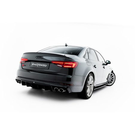Sottoparaurti posteriore Audi S4 berlina / Avant B9 (Cod. M-AU-A4-B9-AV-RS1G+RS1RGOO_OO)