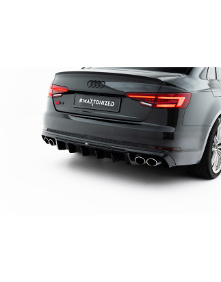 Sottoparaurti posteriore Audi S4 berlina / Avant B9 (Cod. M-AU-A4-B9-AV-RS1G+RS1RGOO_OO)