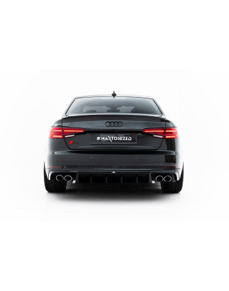 Sottoparaurti posteriore Audi S4 berlina / Avant B9 (Cod. M-AU-A4-B9-AV-RS1G+RS1RGOO_OO)