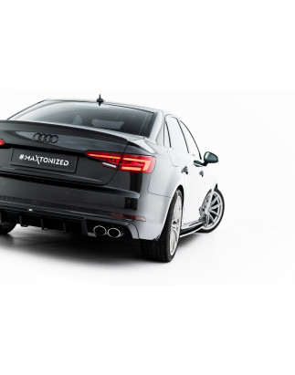 Sottoparaurti posteriore Audi S4 berlina / Avant B9 (Cod. M-AU-A4-B9-AV-RS1G+RS1RGOO_OO)