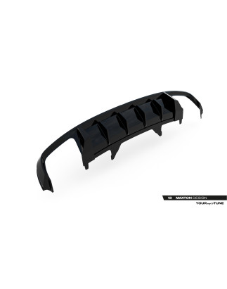 Sottoparaurti posteriore Audi S4 berlina / Avant B9 (Cod. M-AU-A4-B9-AV-RS1G+RS1RGOO_OO)