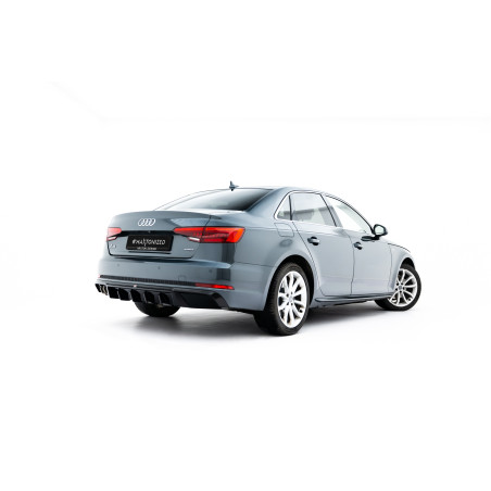 Sottoparaurti posteriore V.2 Audi A4 S-Line berlina / Avant B9 (Cod. M-AU-A4-B9-AV-RS1G+RS1RGOO_)