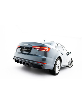 Sottoparaurti posteriore V.2 Audi A4 S-Line berlina / Avant B9 (Cod. M-AU-A4-B9-AV-RS1G+RS1RGOO_)