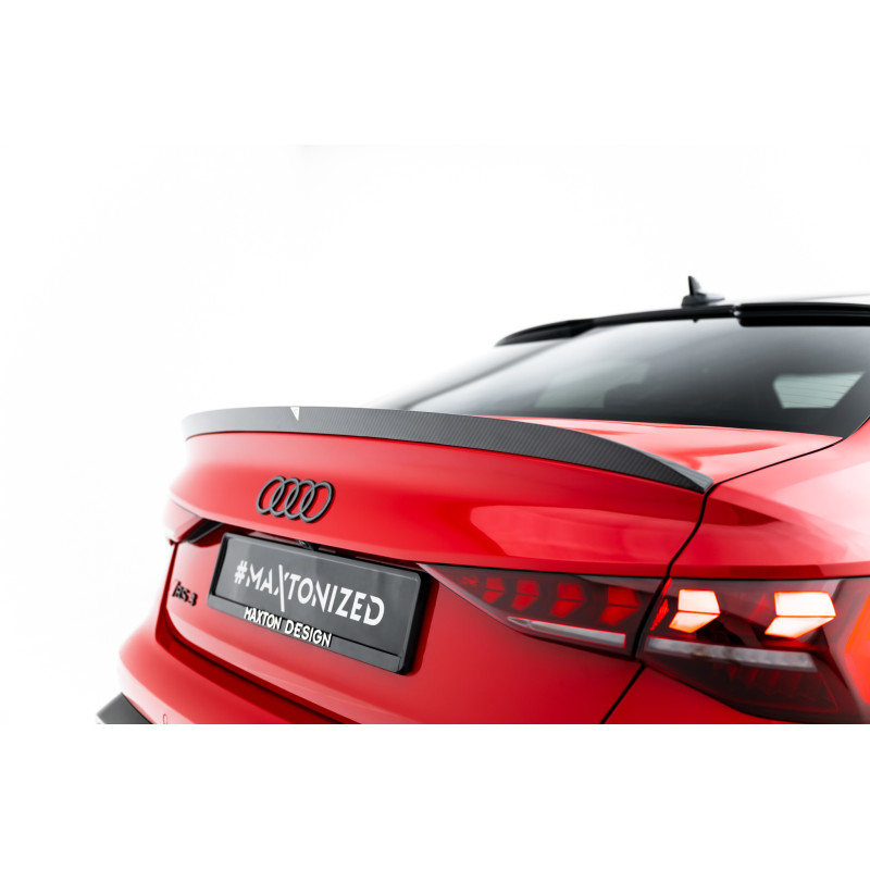 Spoiler portellone in fibra di carbonio V.2 Audi RS3 / S3 / A3 S-Line / A3 berlina 8Y Facelift (Cod.