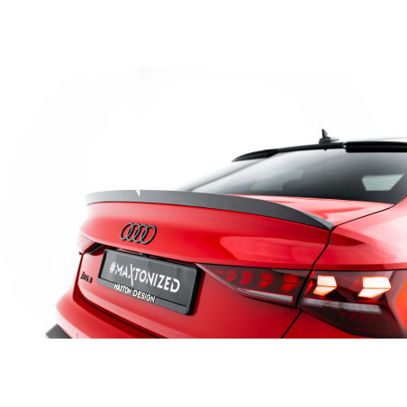 Spoiler portellone in fibra di carbonio V.2 Audi RS3 / S3 / A3 S-Line / A3 berlina 8Y Facelift (Cod.