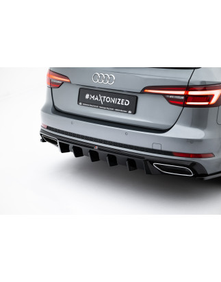 Sottoparaurti posteriore Audi A4 / A4 S-Line berlina / Avant B9 (Cod. M-AU-A4-B9-AV-RS1G+RS1RG)