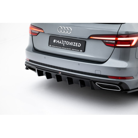 Sottoparaurti posteriore Audi A4 / A4 S-Line berlina / Avant B9 (Cod. M-AU-A4-B9-AV-RS1G+RS1RG)