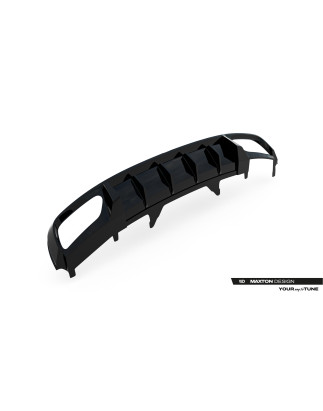 Sottoparaurti posteriore Audi A4 / A4 S-Line berlina / Avant B9 (Cod. M-AU-A4-B9-AV-RS1G+RS1RG)