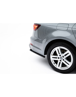 Splitters posteriori laterali Audi A4 / A4 S-Line / S4 berlina / Avant B9 (Cod. M-AU-A4-B9-AV-RSD3G)