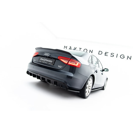 Splitters posteriori laterali Audi A4 B8 Facelift (Cod. M-AU-A4-B8F-RSD1G)