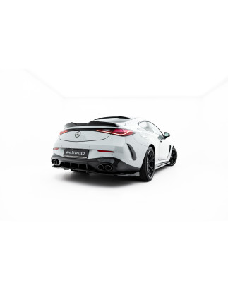 Splitter posteriore (con barre verticali) Mercedes-AMG CLE 53 Aero C236 (Cod. M-ME-CLE-236-53-AMG-AE
