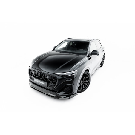 Splitter anteriore in carbonio  Audi SQ8 / Q8 S-Line Mk1 Facelift (Cod. M-CF-AU-Q8-1F-SLINE-FD1+FD1R