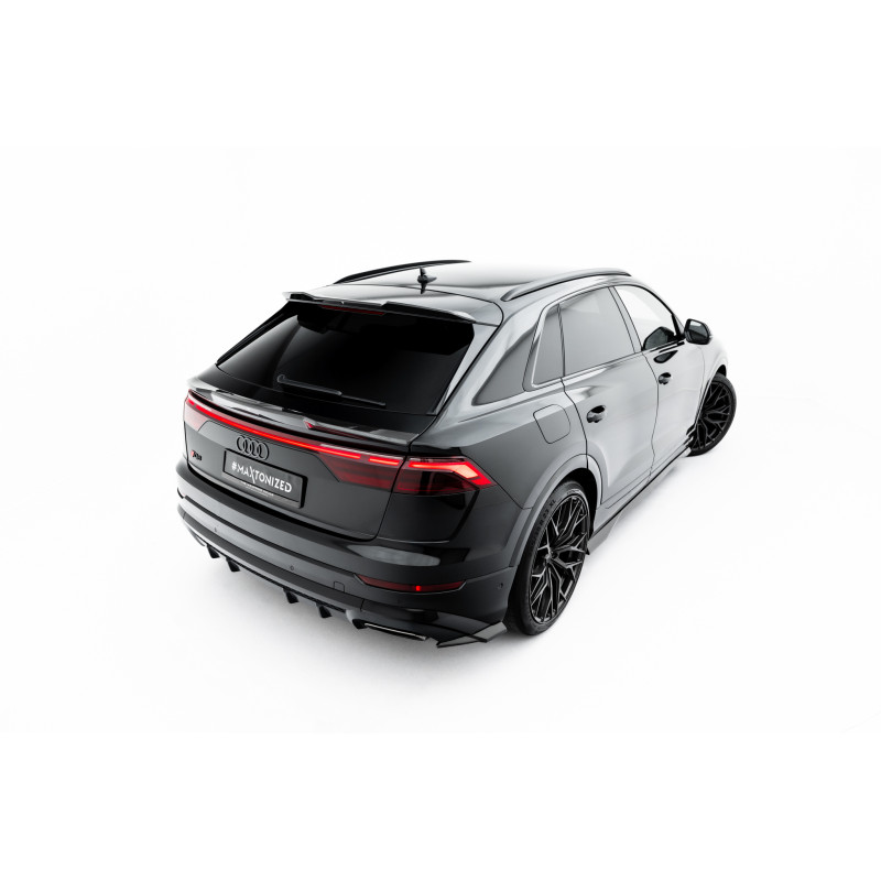 Spoiler portellone in fibra di carbonio (Upper) Audi SQ8 / Q8 S-Line Mk1 Facelift (Cod. M-CF-AU-Q8-1