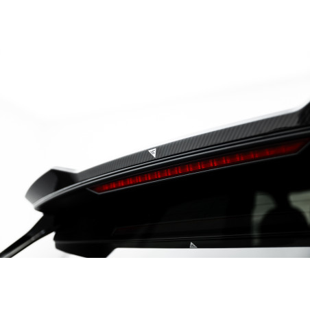 Spoiler portellone in fibra di carbonio (Upper) Audi SQ8 / Q8 S-Line Mk1 Facelift (Cod. M-CF-AU-Q8-1