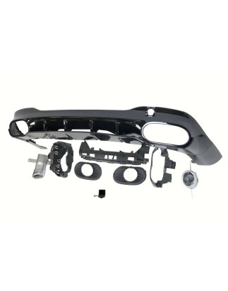 Diffusore Posteriore Mercedes W118 CLA Look A35 (Cod. E-TCM0246)