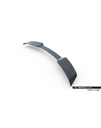 Spoiler portellone in fibra di carbonio (Upper) Audi SQ8 / Q8 S-Line Mk1 Facelift (Cod. M-CF-AU-Q8-1