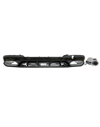 Diffusore Posteriore Mercedes W118 CLA Look A35 (Cod. E-TCM0246)
