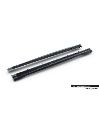 Minigonne in carbonio  Audi SQ8 / Q8 S-Line Mk1 Facelift (Cod. M-CF-AU-Q8-1F-SLINE-SD1-245-P)