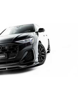 Splitters Set in carbonio Audi Q8 S-Line Mk1 Facelift (Cod. M-CF-AU-Q8-1F-SLINE-SET)