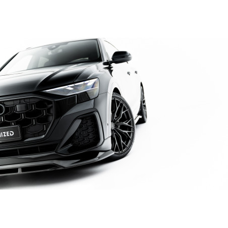 Splitters Set in carbonio Audi Q8 S-Line Mk1 Facelift (Cod. M-CF-AU-Q8-1F-SLINE-SET)