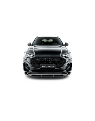 Splitters Set in carbonio Audi Q8 S-Line Mk1 Facelift (Cod. M-CF-AU-Q8-1F-SLINE-SET)