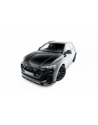 Splitters Set in carbonio Audi Q8 S-Line Mk1 Facelift (Cod. M-CF-AU-Q8-1F-SLINE-SET)