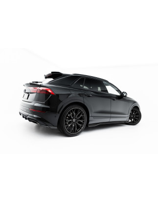 Splitters Set in carbonio Audi Q8 S-Line Mk1 Facelift (Cod. M-CF-AU-Q8-1F-SLINE-SET)