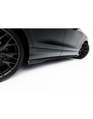 Splitters Set in carbonio Audi Q8 S-Line Mk1 Facelift (Cod. M-CF-AU-Q8-1F-SLINE-SET)