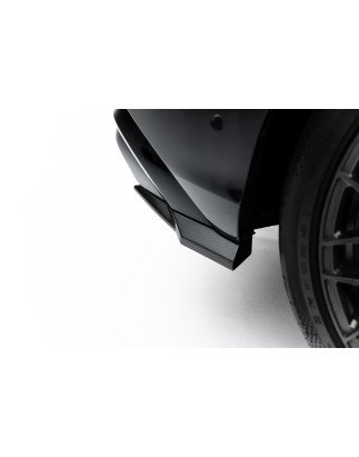 Splitters Set in carbonio Audi Q8 S-Line Mk1 Facelift (Cod. M-CF-AU-Q8-1F-SLINE-SET)