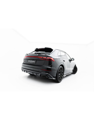 Splitters Set in carbonio Audi Q8 S-Line Mk1 Facelift (Cod. M-CF-AU-Q8-1F-SLINE-SET)