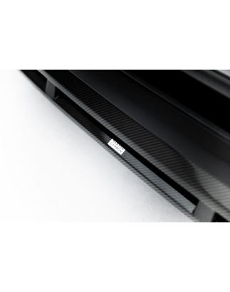 Splitters Set in carbonio Audi Q8 S-Line Mk1 Facelift (Cod. M-CF-AU-Q8-1F-SLINE-SET)