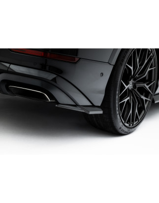 Splitters Set in carbonio Audi Q8 S-Line Mk1 Facelift (Cod. M-CF-AU-Q8-1F-SLINE-SET)