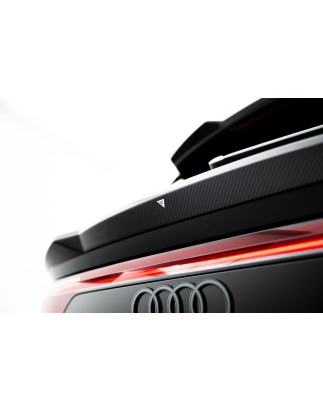 Splitters Set in carbonio Audi Q8 S-Line Mk1 Facelift (Cod. M-CF-AU-Q8-1F-SLINE-SET)