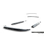 Splitters Set in carbonio Audi Q8 S-Line Mk1 Facelift (Cod. M-CF-AU-Q8-1F-SLINE-SET)