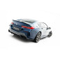 Splitter posteriore (con barre verticali) BMW 8 Gran Coupe M-Pack G16 (Cod. M-BM-M850-G16-GC-RD3G+RD