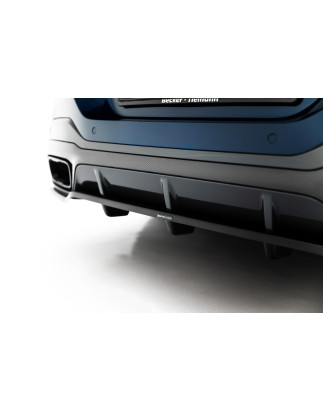 Splitter posteriore (con barre verticali) BMW 8 Gran Coupe M-Pack G16 (Cod. M-BM-M850-G16-GC-RD3G+RD