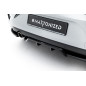 Splitter posteriore (con barre verticali) Renault Clio Mk5 Facelift (Cod. M-RE-CL-5F-RSD1G+RD1G)