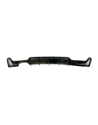 Diffusore Posteriore BMW F32 / F33 / F36 Look M Performance Nero lucido (Cod. E-TCBF351)