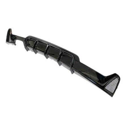 Diffusore Posteriore BMW F32 / F33 / F36 Look M Performance Nero lucido (Cod. E-TCBF351)